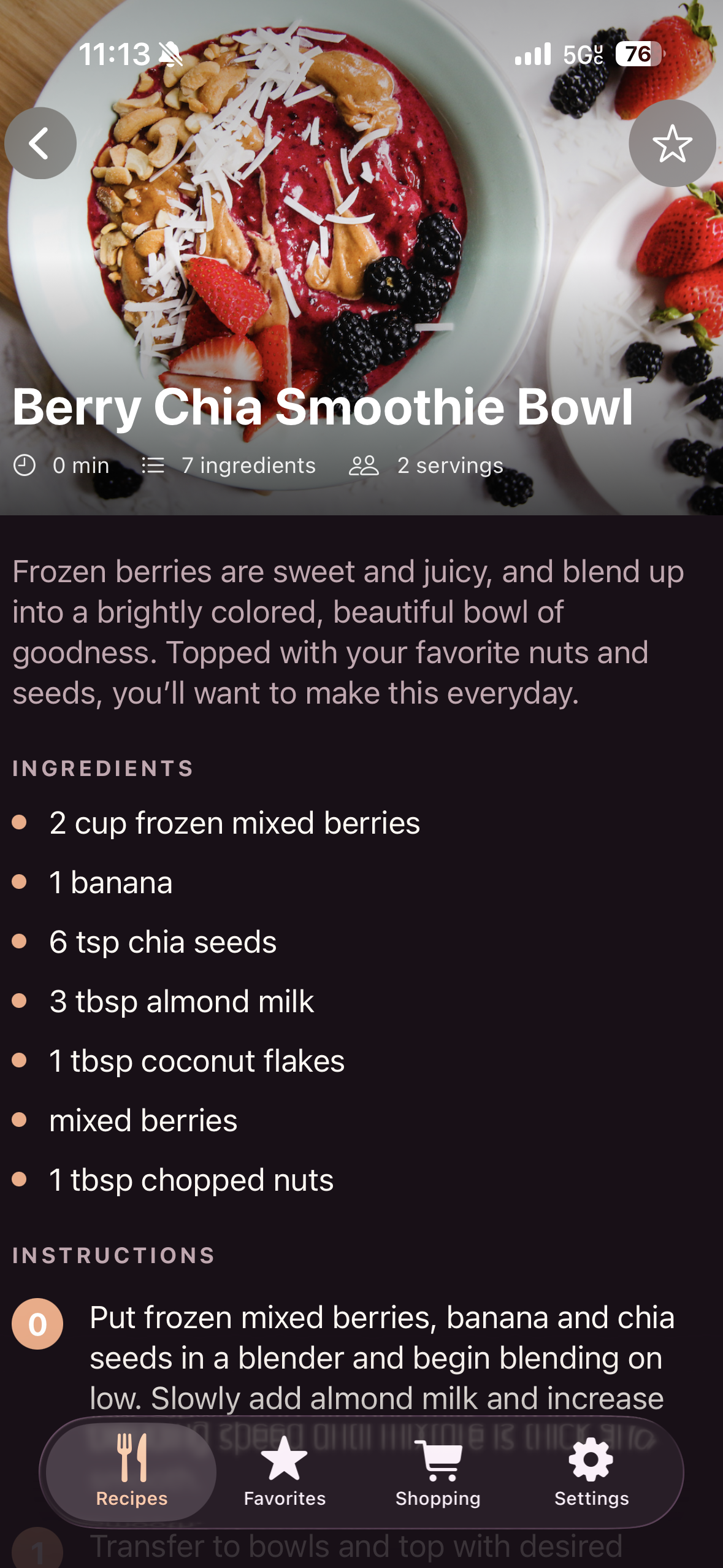 Recipe Detail